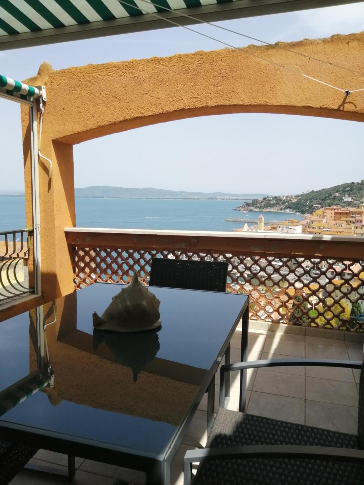 Ferienwohnung Panoramic House Porto Santo Stefano  Exterior foto